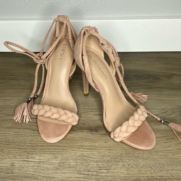 BCBGeneration Jessica Wrap Around Ankle Sandals 5 - Picture 4 of 9